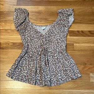 Jopra floral top size‎ large
